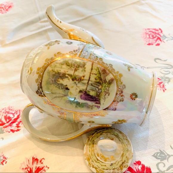 Antique c1890 King Karlsbad Austria Chocolate Pot - Picture 6 of 15